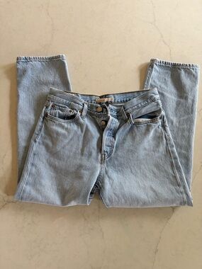 Levi’s Wedgie Straight Jeans Light Wash W29 L26